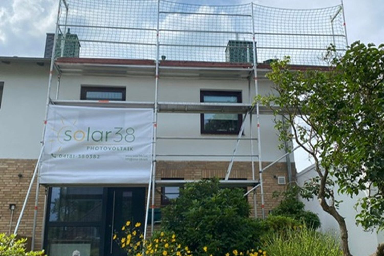 Baustelle in Buchholz