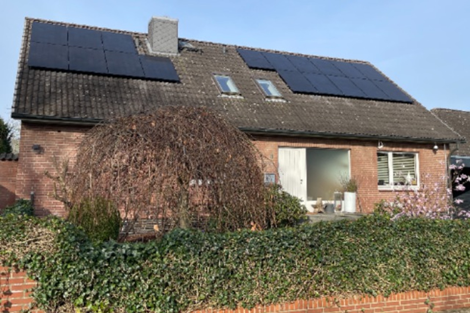 Anlage in Jesteburg mit Batterie und Notstrom/Insel Lösung